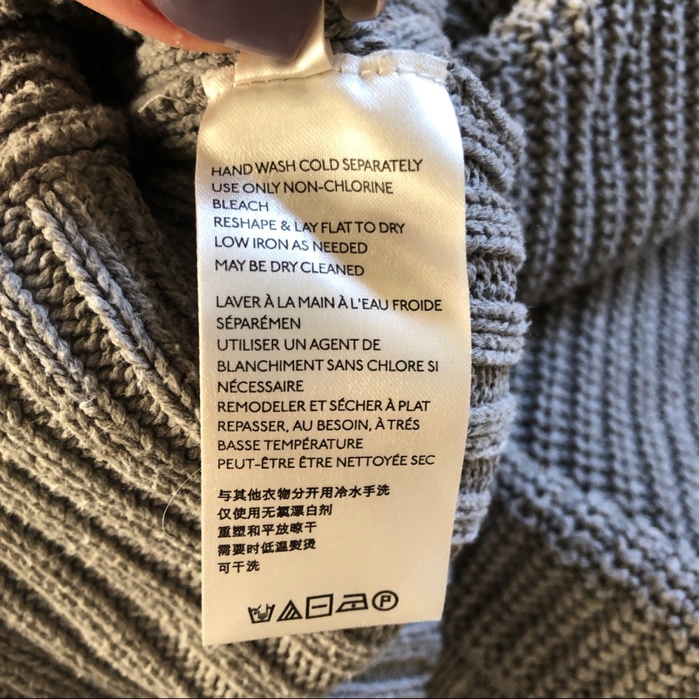 Free People Gray Turtleneck Sweater - Picture 6 of 6
